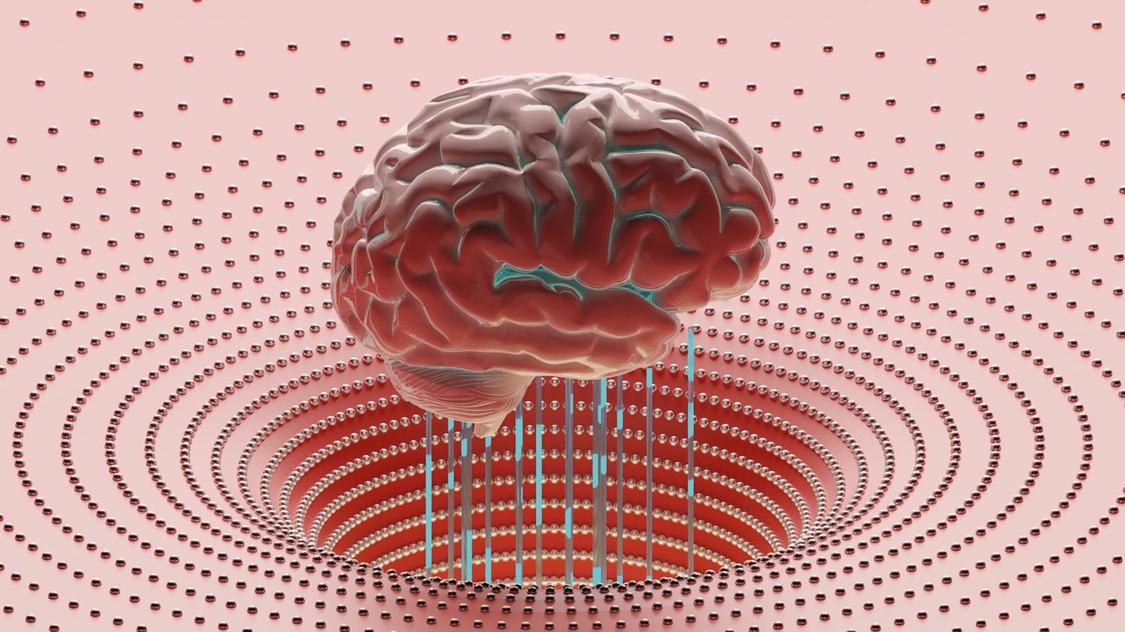 Diagram of the four technology layers: VR/AR, haptic, neural BCI, adaptive AI